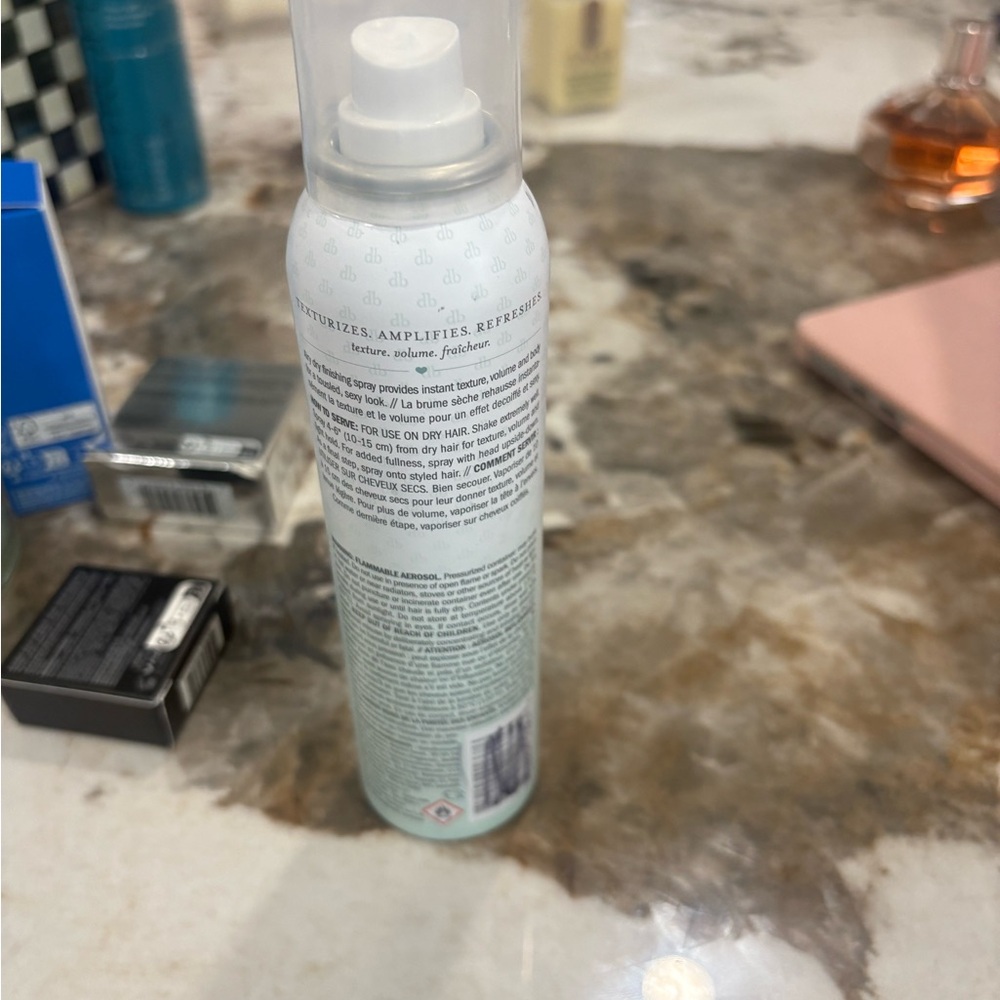 White and Gray Hair Product Spray